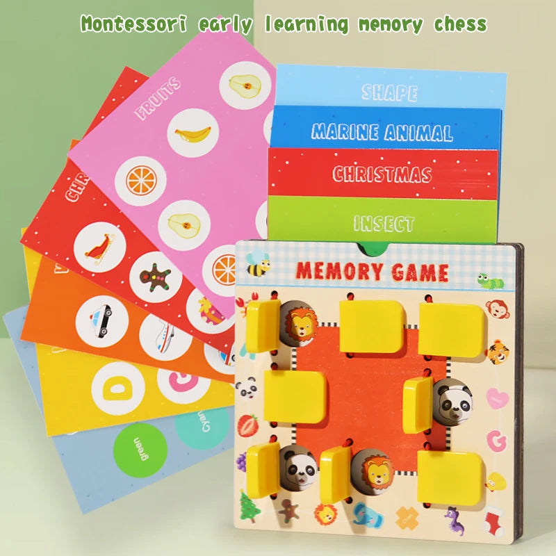 Wooden Memory Chess