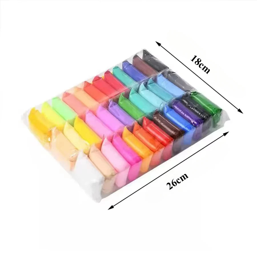 36 Color Clay Air-dried Clay Set