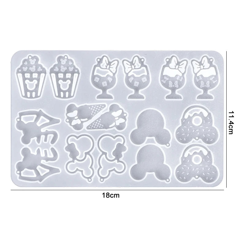 Earring Resin Silicone Molds