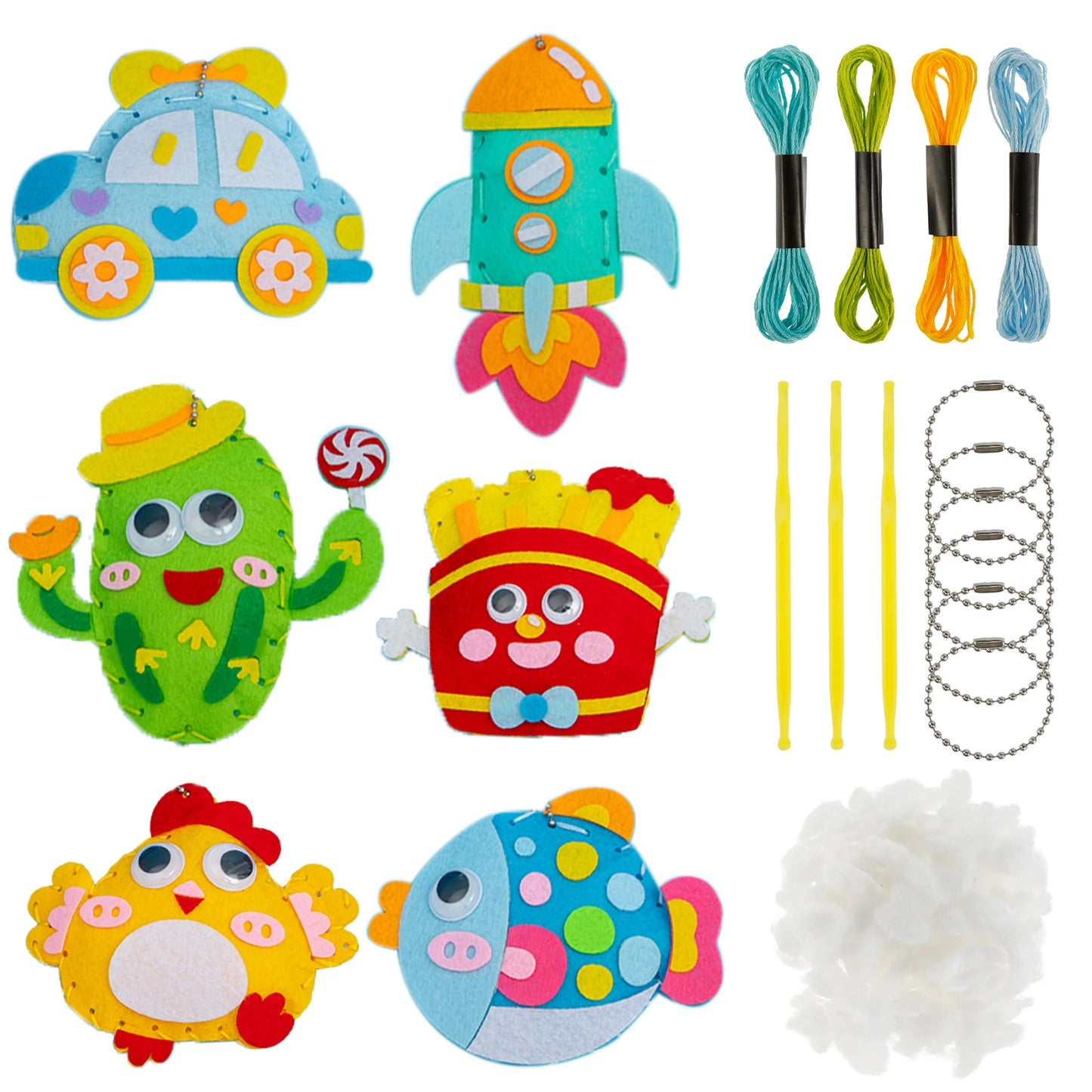 Sewing Animals Craft Kit