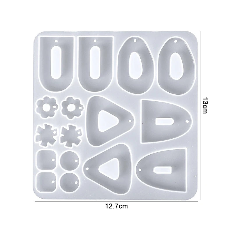 Earring Resin Silicone Molds