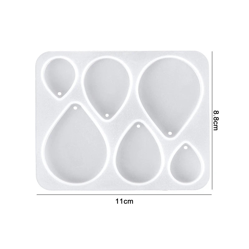 Earring Resin Silicone Molds