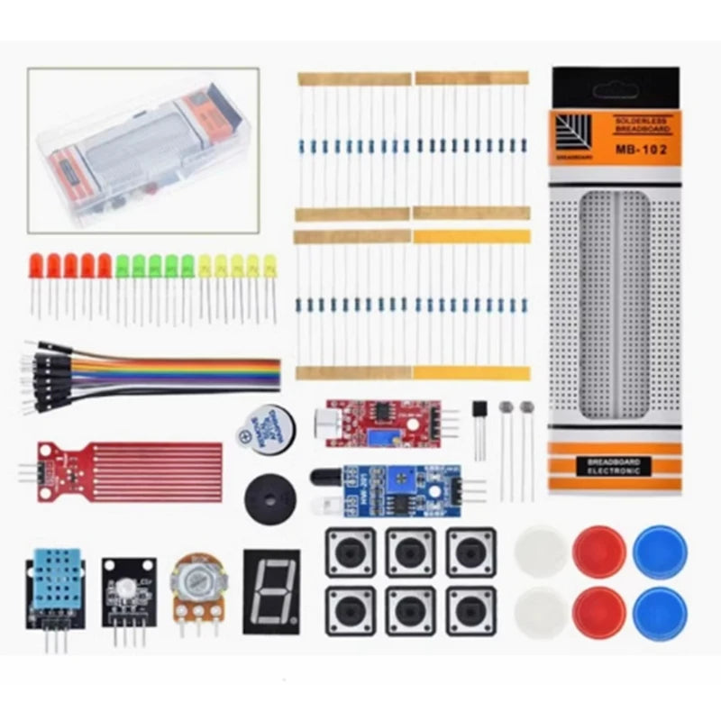 Starter Kit for Arduino Uno R3 Breadboard