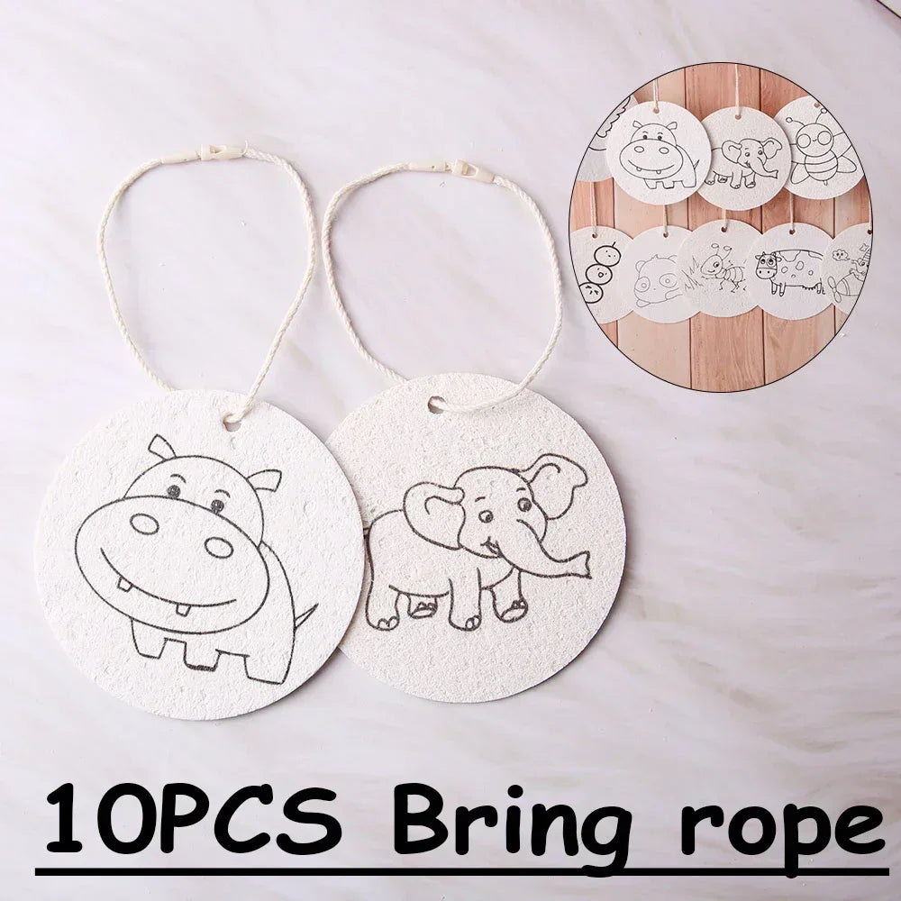 10/100Pcs 3D Drawing Magic Canvas Sponge