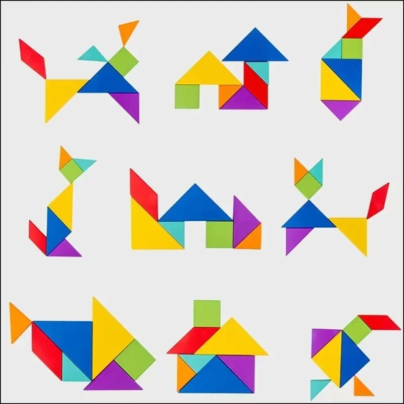 Magnetic Tangram