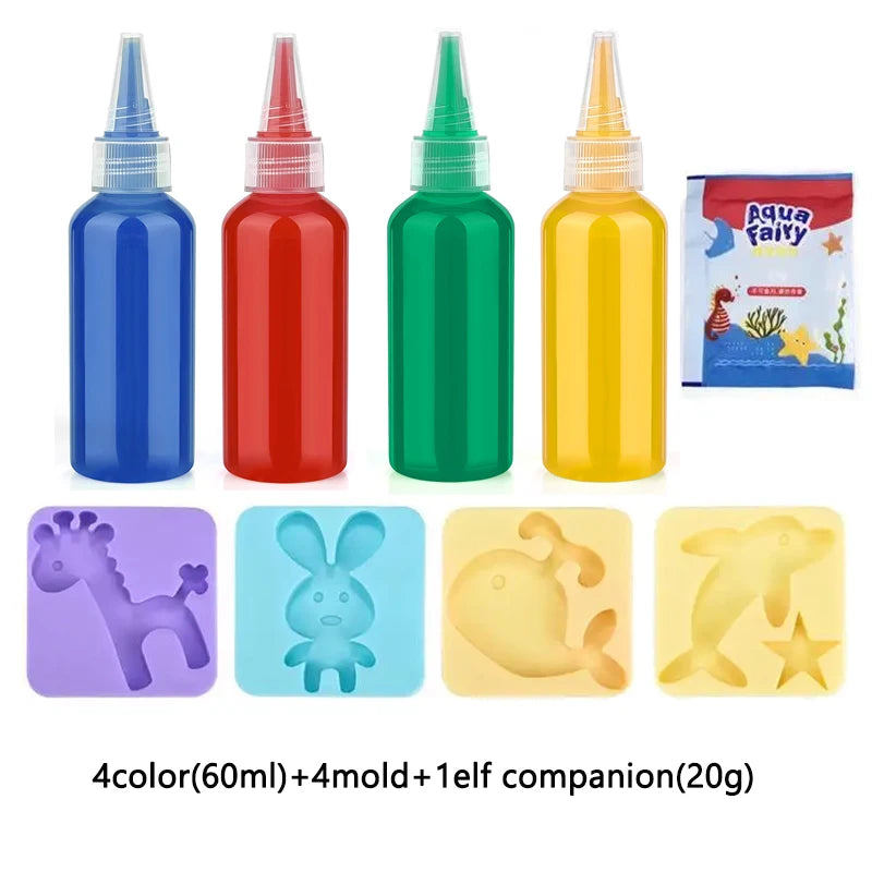 Painting Stickers Montessori Education Origami