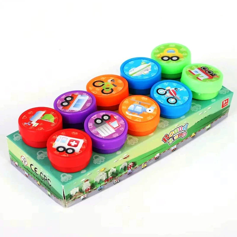 10pcs Assorted Stamps