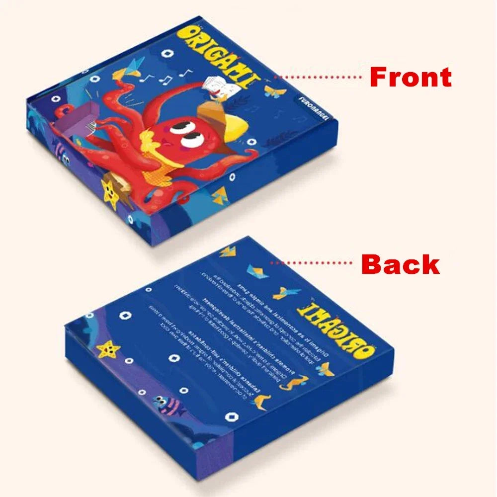 108 Pages Montessori Toys Cartoon Animal Origami