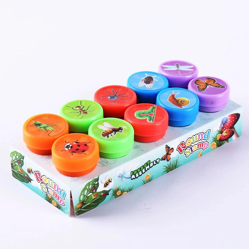 10pcs Assorted Stamps