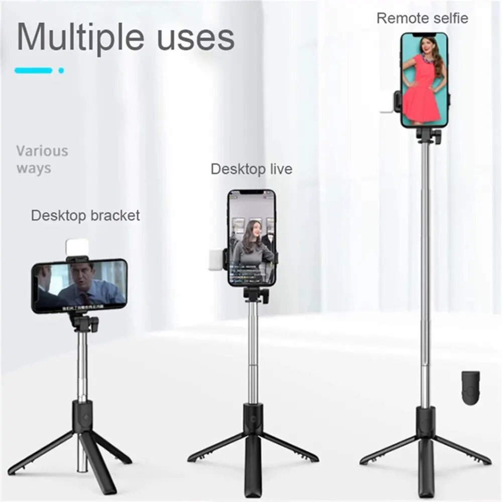 Portable Bluetooth Selfie Stick