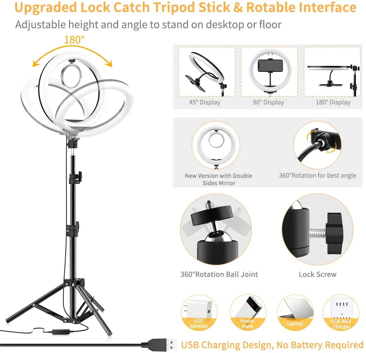 Selfie Ring Lighting USB