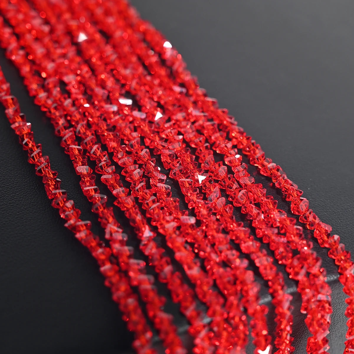 Triangle Austrian Crystal Glass Beads