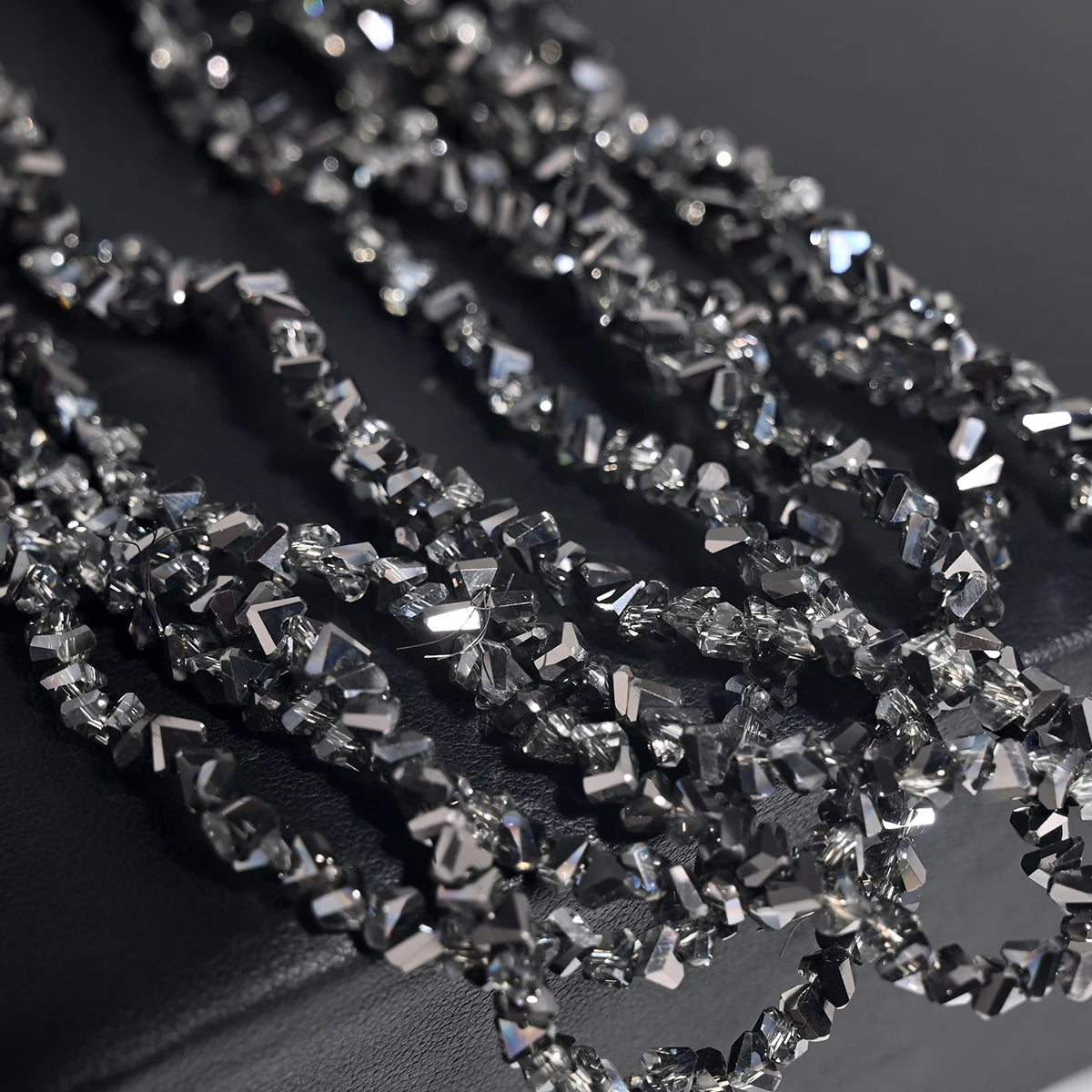 Triangle Austrian Crystal Glass Beads