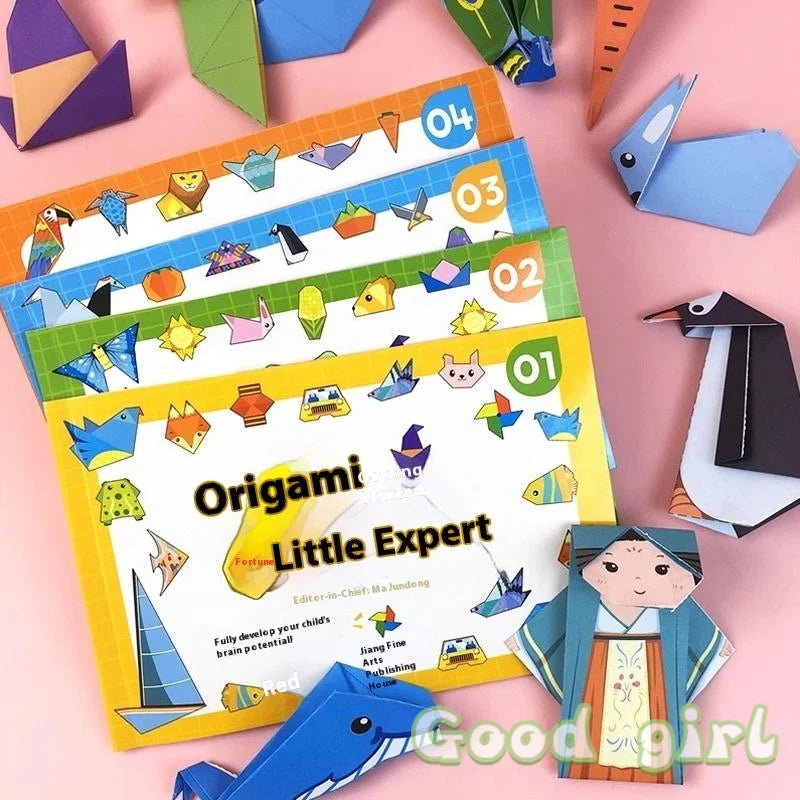 Origami DIY Colored Paper 3D