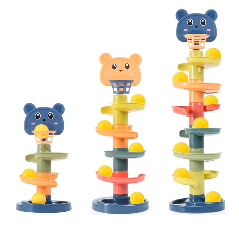Montessori Track Rolling Ball Sensory Toy