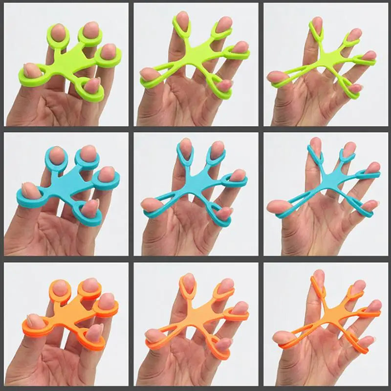 Finger Grip Silicone Ring Exerciser Antistress