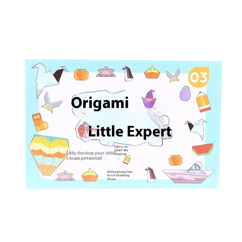 Origami DIY Colored Paper 3D