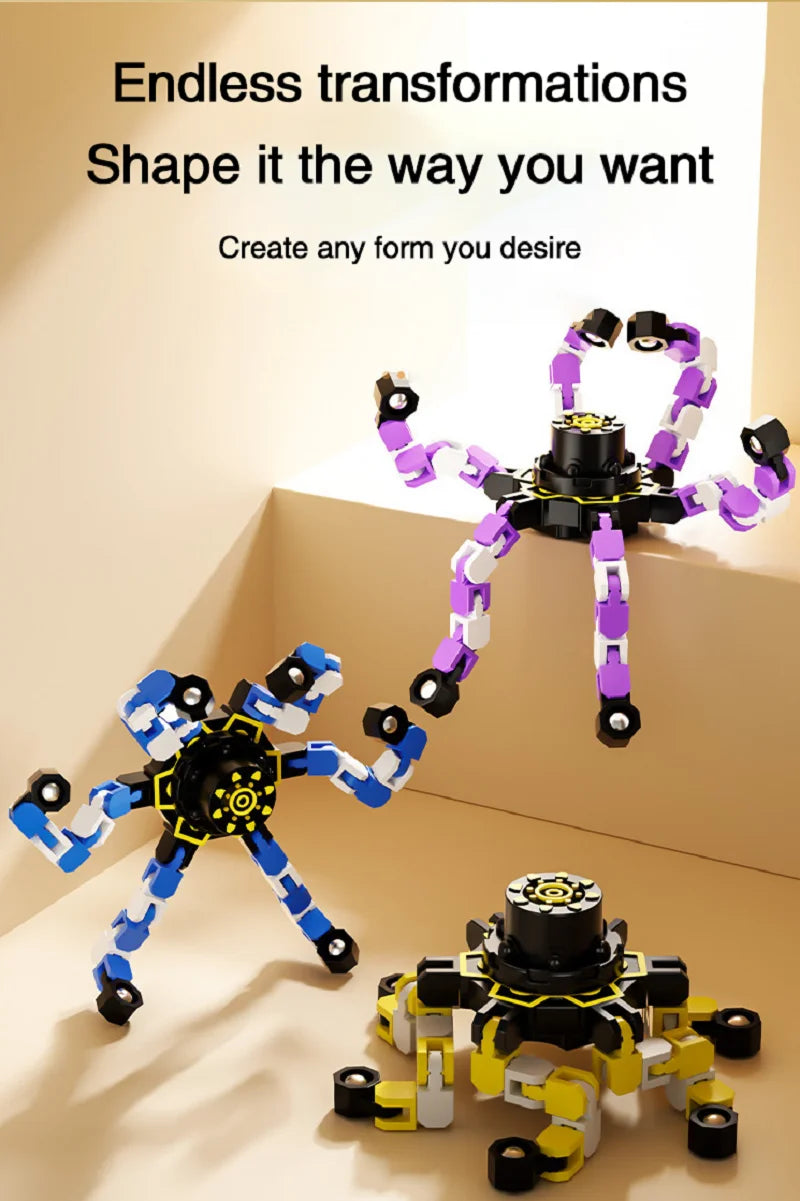 Transformable Fidget Spinner