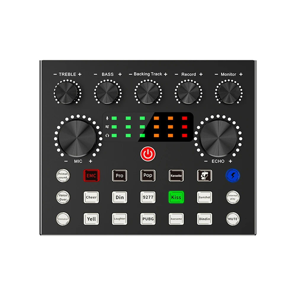 USB Microphone RGB Microfone Condensador