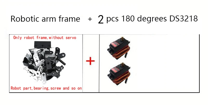 MG996 2 DOF Robotic Pan
