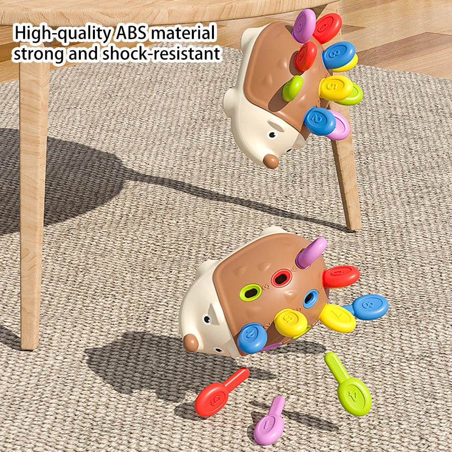 Montessori Hedgehog Toys Baby Concentration