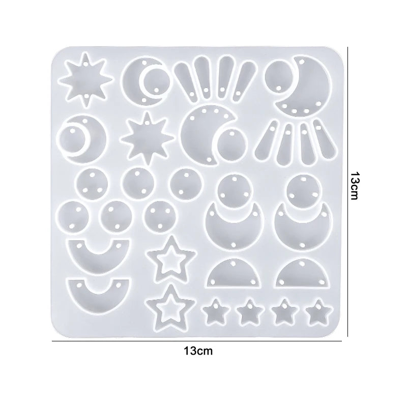Earring Resin Silicone Molds