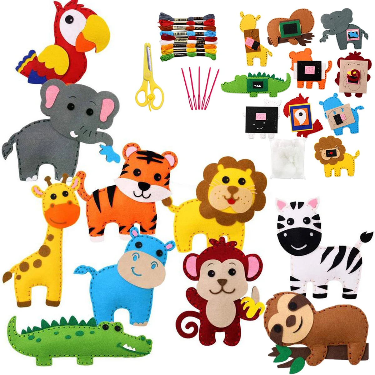 Sewing Animals Craft Kit