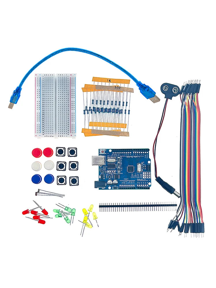 DIY Electronic Starter Kit for UNO R3 Arduino