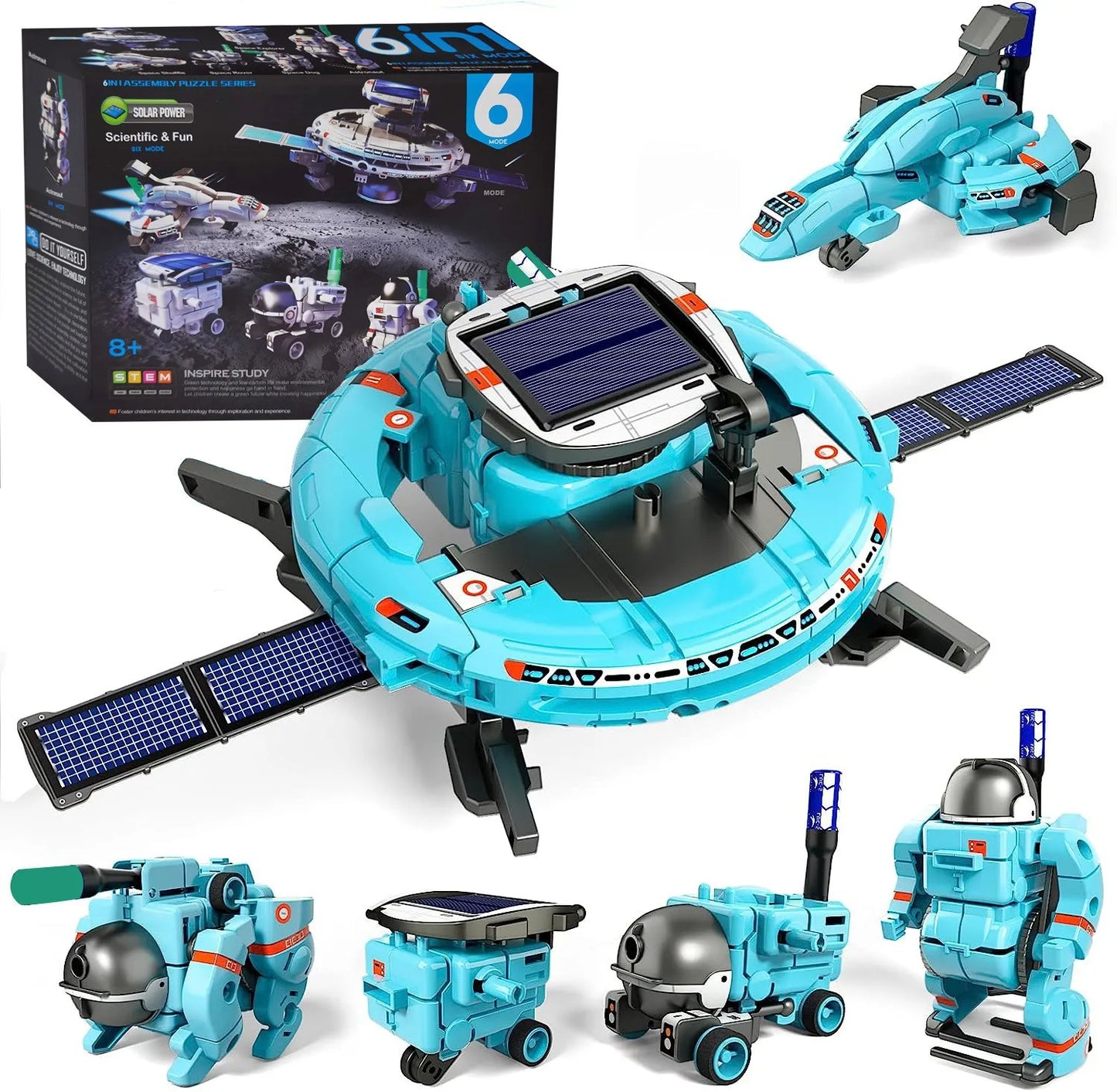 STEM Solar Robot Kit Toys 6