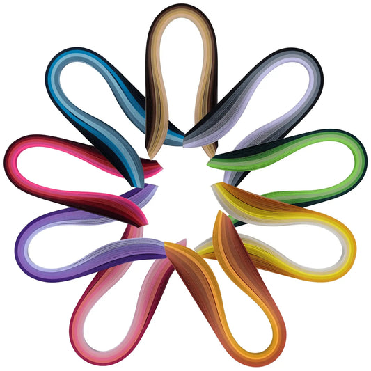 900 Strips Quilling Paper Set