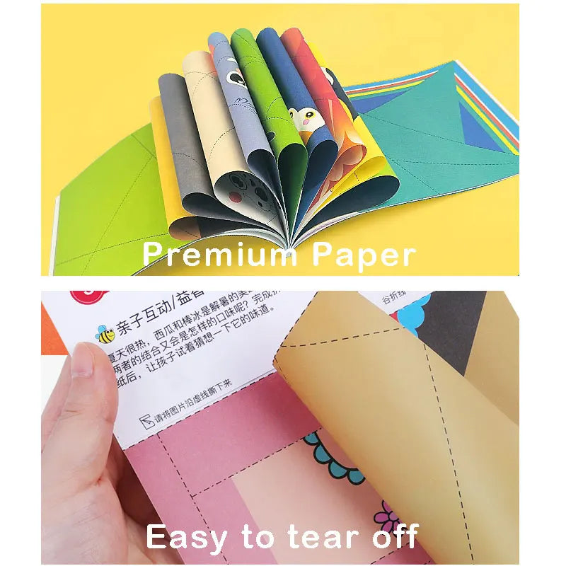 Origami Kit for Kids 60 Projects Double Sided Origami Book