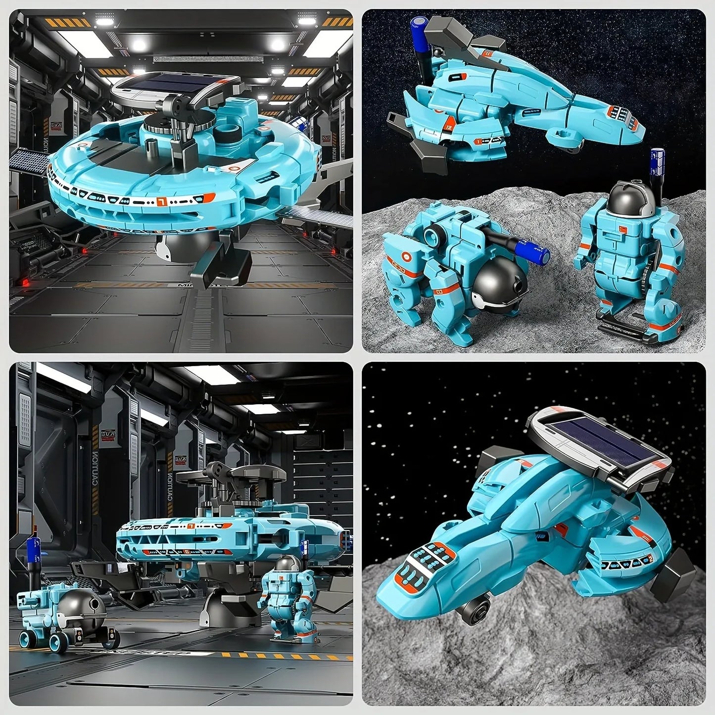 STEM Solar Robot Kit Toys 6
