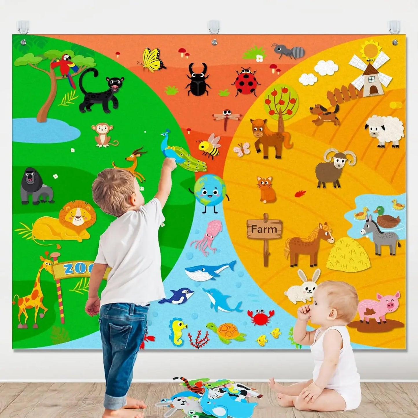 Farm Animals Preschool Education