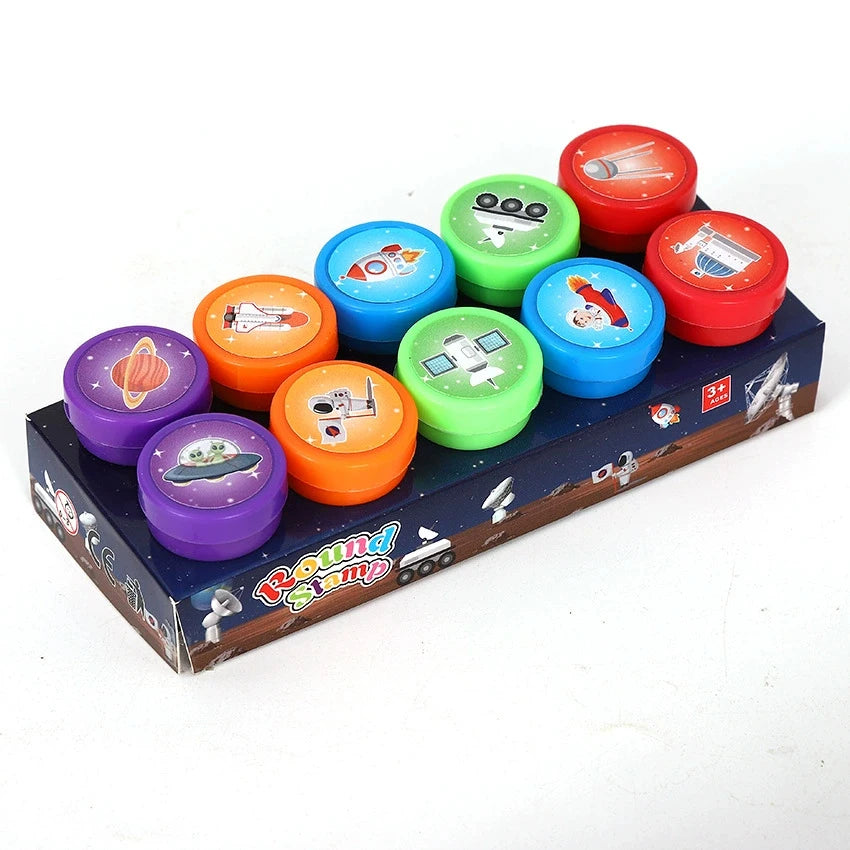 10pcs Assorted Stamps