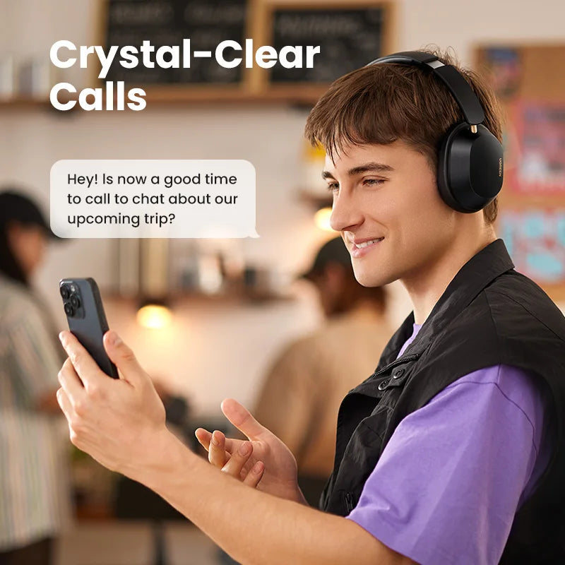 Wireless Bluetooth Headphones Noise Cancellation