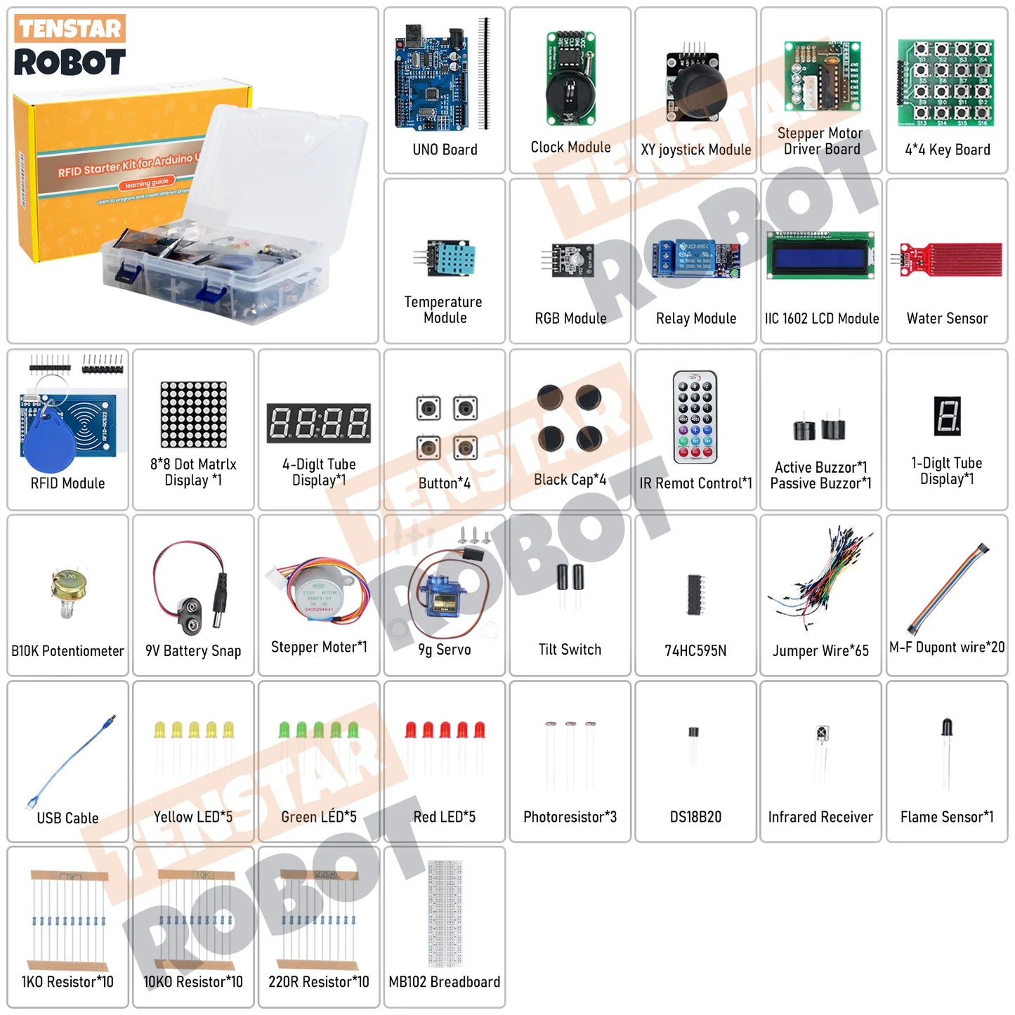 TENSTAR RFID Starter Kit for Arduino