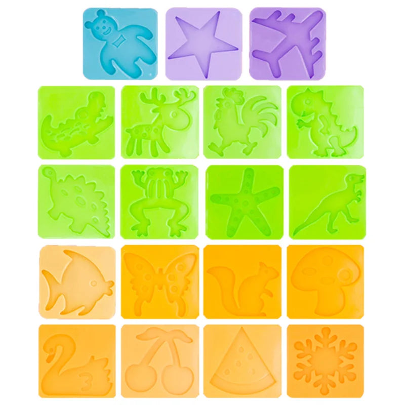 Painting Stickers Montessori Education Origami