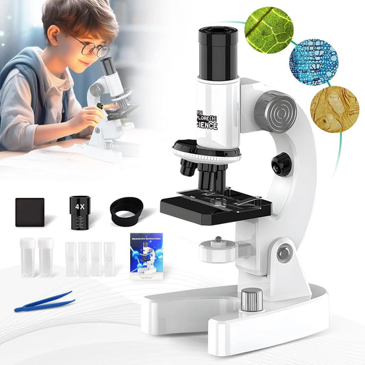 Children Science Experimental Biology Microscope