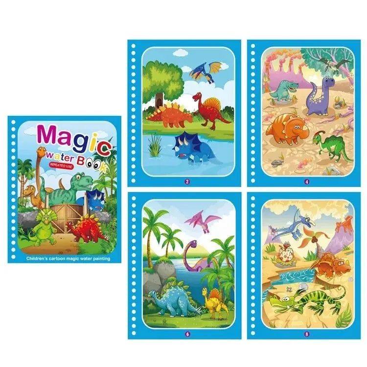 Magical Book Water Drawing