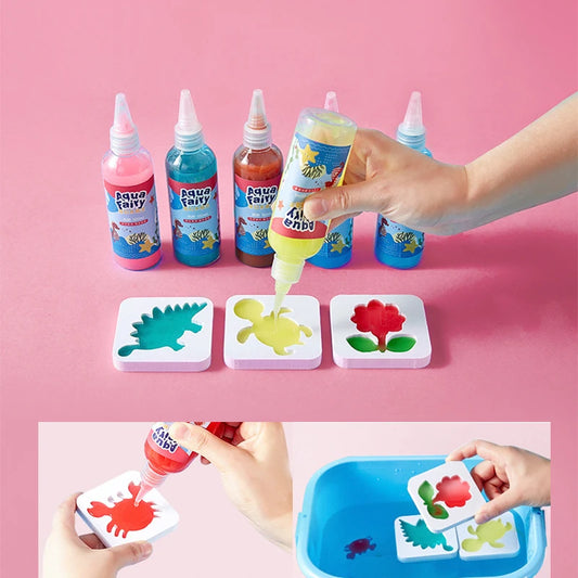 Painting Stickers Montessori Education Origami