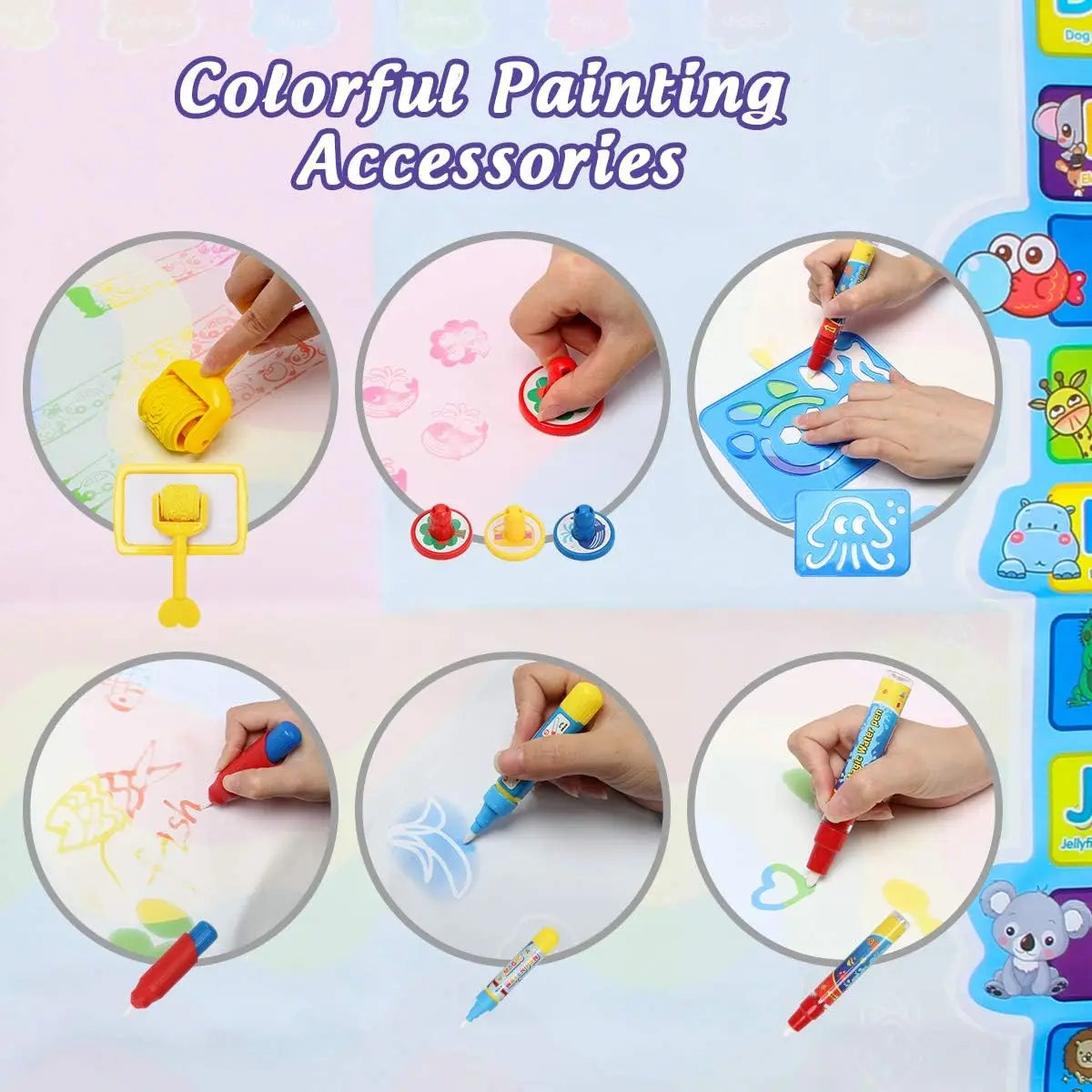 Magic Water Drawing Mat Reusable