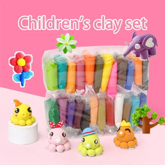 12/24/36 Color Clay Air-dried Clay Set