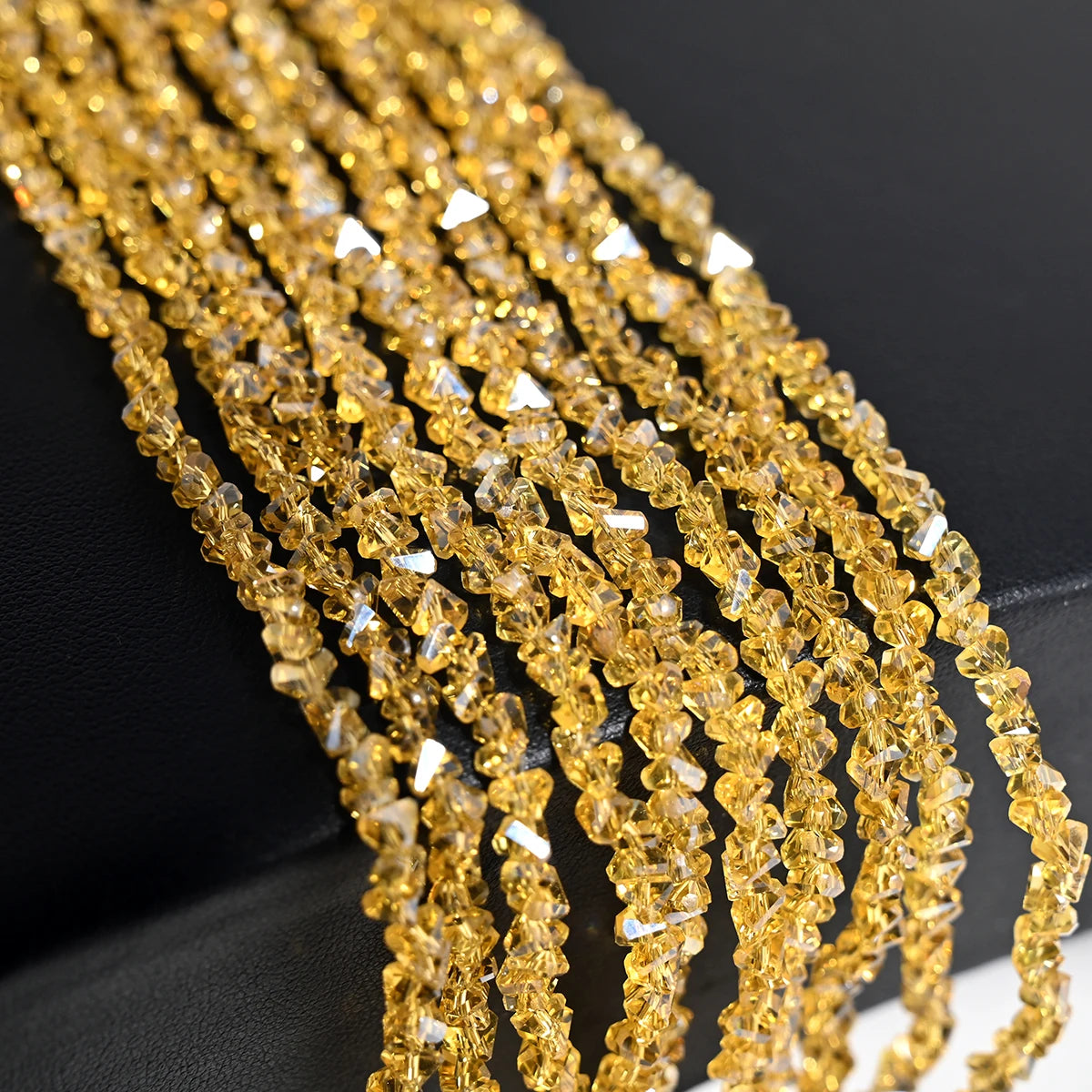 Triangle Austrian Crystal Glass Beads