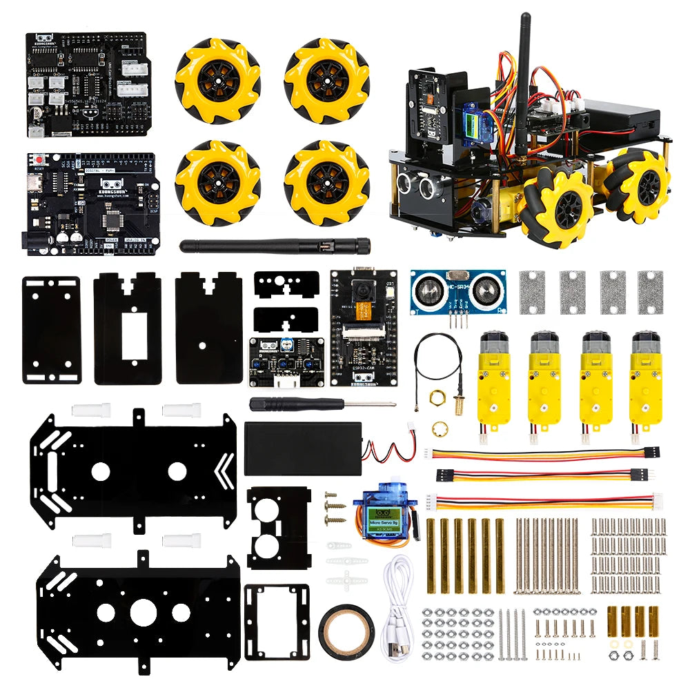 Smart Robot Car ESP32 Camera Robotics Starter Kit for Arduino