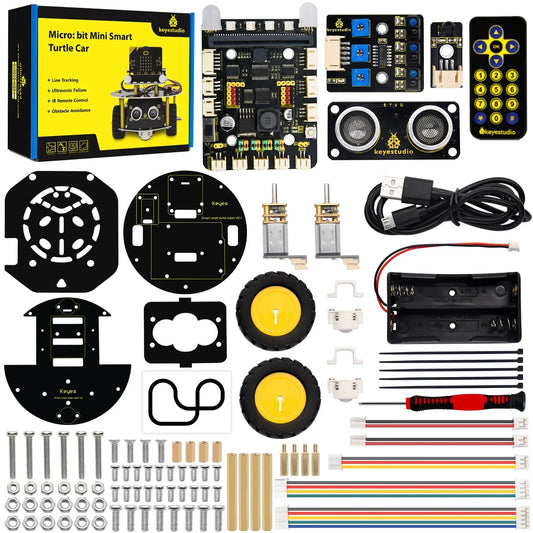 Keyestudio Micro:Bit V2 Robot Car