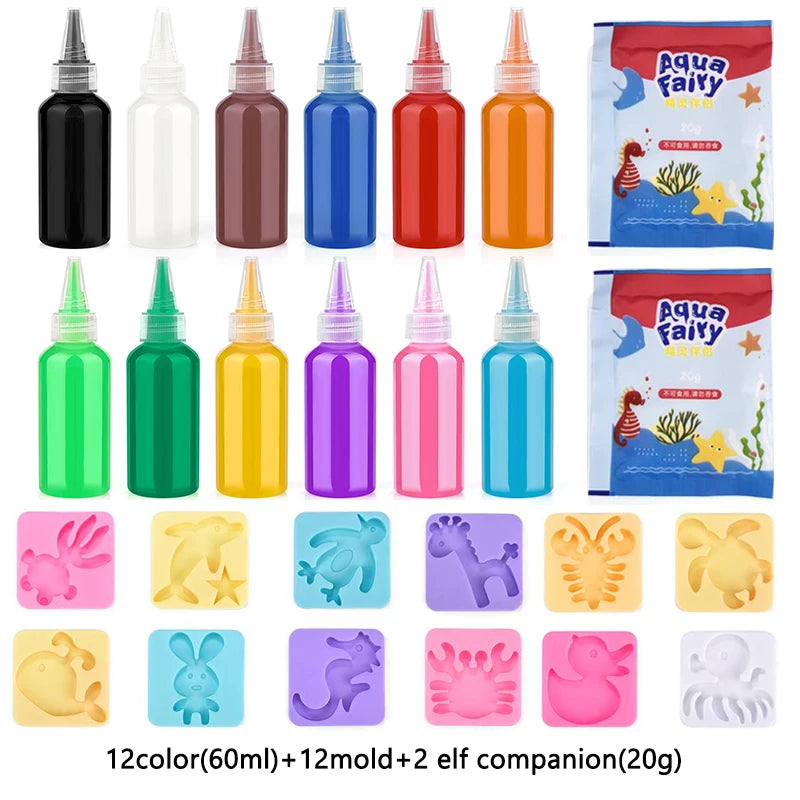 Painting Stickers Montessori Education Origami