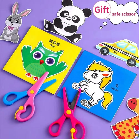 48Pcs Handmade Paper Cut Book