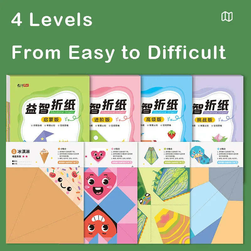 Origami Kit for Kids 60 Projects Double Sided Origami Book