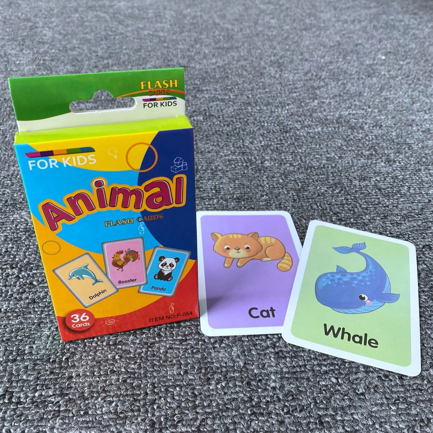 Flash Card Cognition Game Montessori