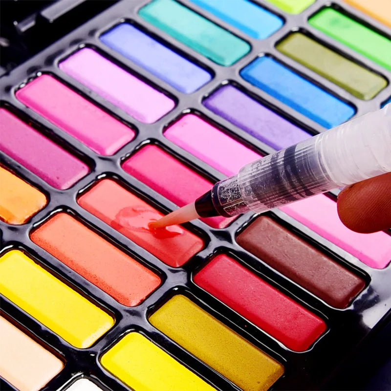 Professional Watercolors Set 24/36 Colors Pigment